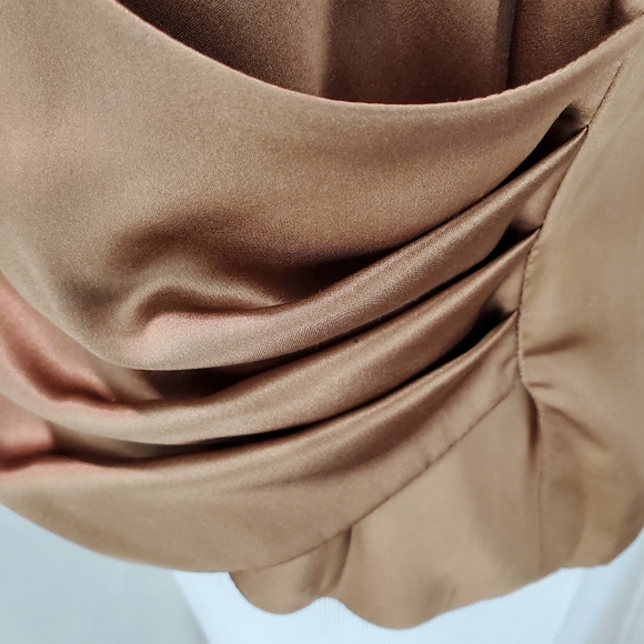 Louis Feraud Gorgeous 100% Silk Wrap Front Tank Blouse with Matching Scarf Set - Picture 10 of 16